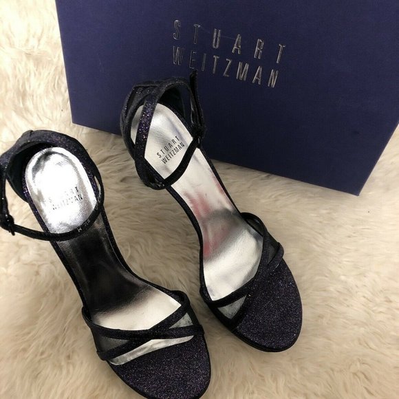 NIB Stuart Weitzman TIZYOU Platform Ankle Strap Nudistsong Heel Sandals 9.5 - Picture 4 of 7